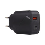 Caricabatterie da viaggio QC3.0 e PD 18W USB-C