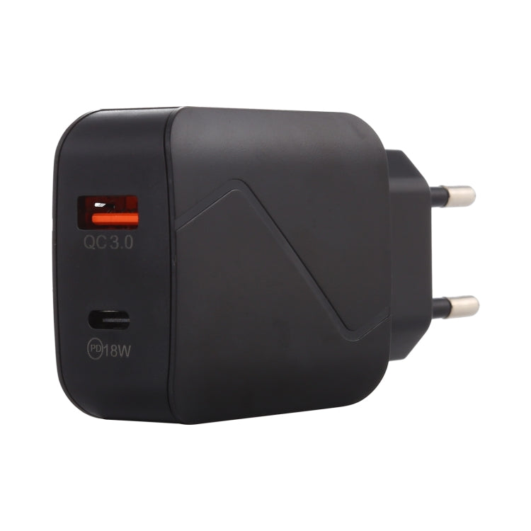 Caricabatterie da viaggio QC3.0 e PD 18W USB-C
