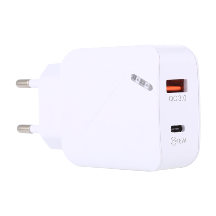 Caricabatterie da viaggio QC3.0 e PD 18W USB-C