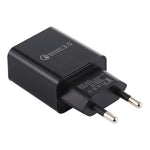 Caricatore da viaggio USB QC3.0 con spina europea