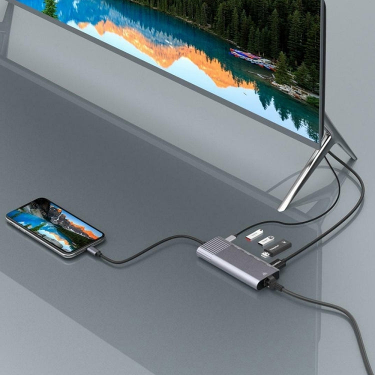 Adattatore Dock Station 6 in 1 per iPhone