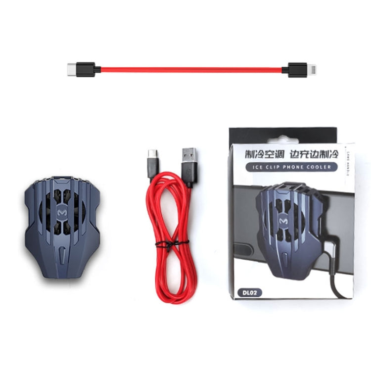 DL02 Maniglia per ventola radiatore a semiconduttore per raffreddamento e congelamento del telefono cellulare