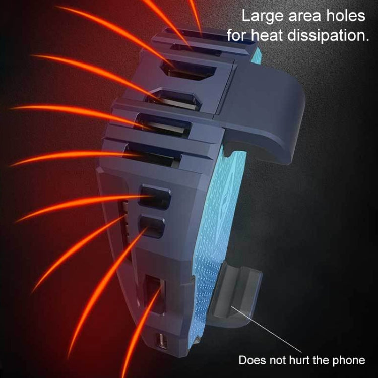 DL02 Maniglia per ventola radiatore a semiconduttore per raffreddamento e congelamento del telefono cellulare