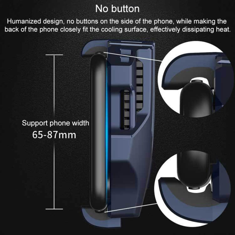 Maniglia radiatore ventola per smartphone 65-87 mm