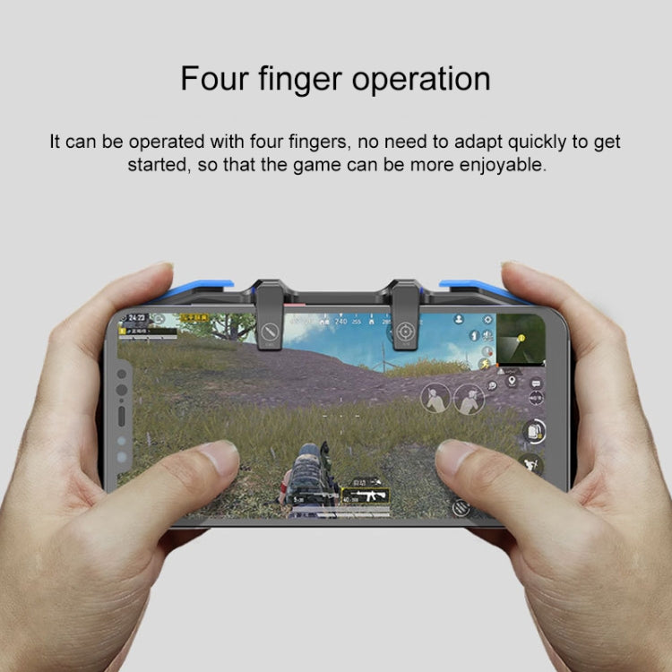 AK01 Mangia il manico di pollo Tiro Maniglia di gioco ausiliaria Collega un piccolo condensatore per mangiare il manico di pollo