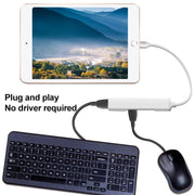 Adattatore 3 in 1 per lettore fotocamera