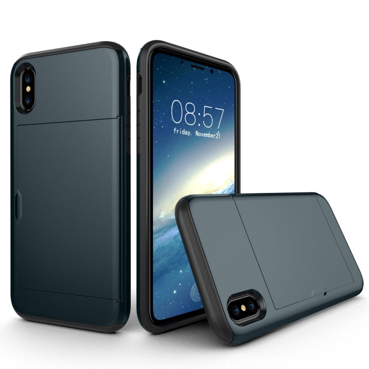 Custodia TPU + PC per iPhone X e XS