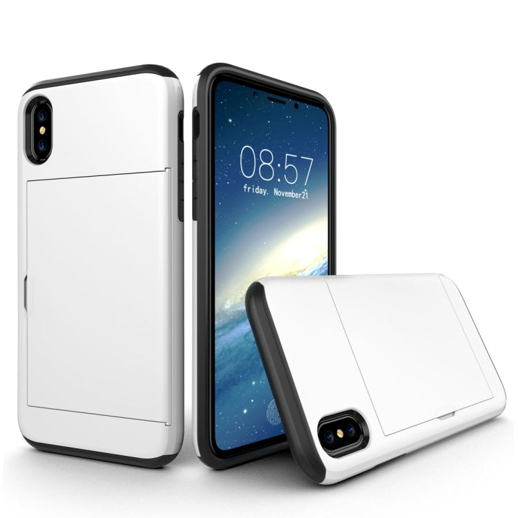 Custodia TPU + PC per iPhone X e XS