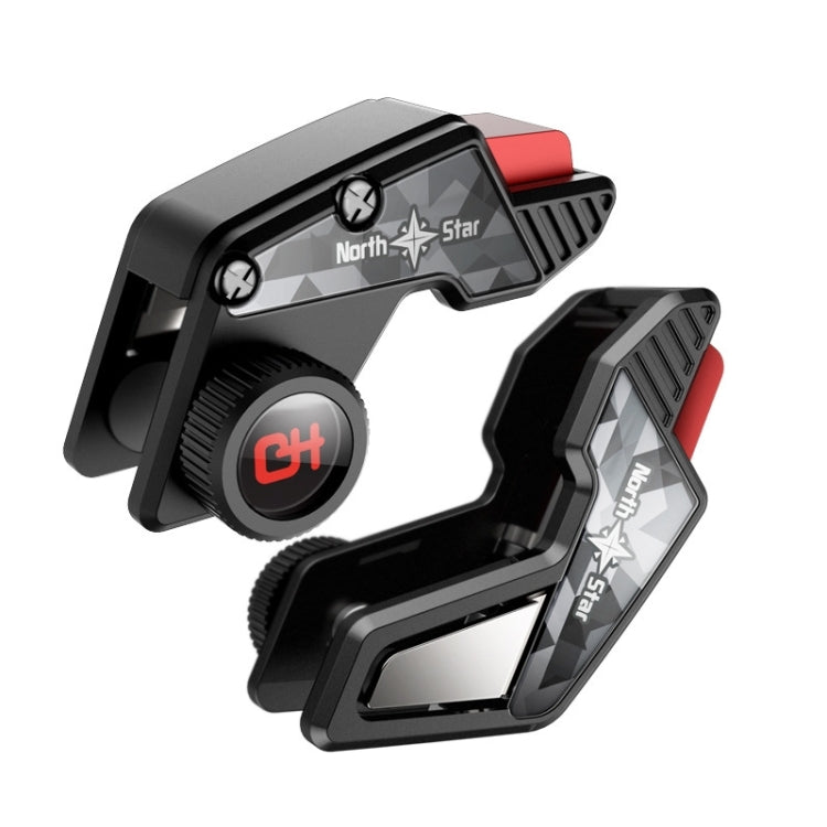 S8 Eating Chicken Pulsante fisico ausiliario in metallo Controller di gioco di tiro, 1 paio