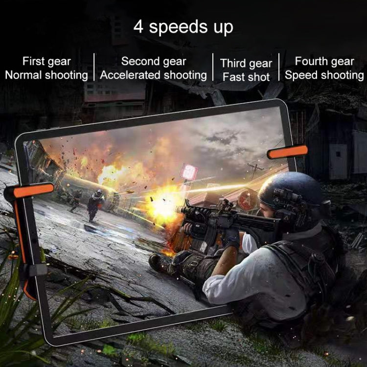 Eating Chicken Controller per maniglia di gioco con tiro a raffica con un pulsante per Tablet PC, 1 paio