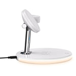 Caricabatterie wireless magnetico 3 in 1 15W per smartphone e App