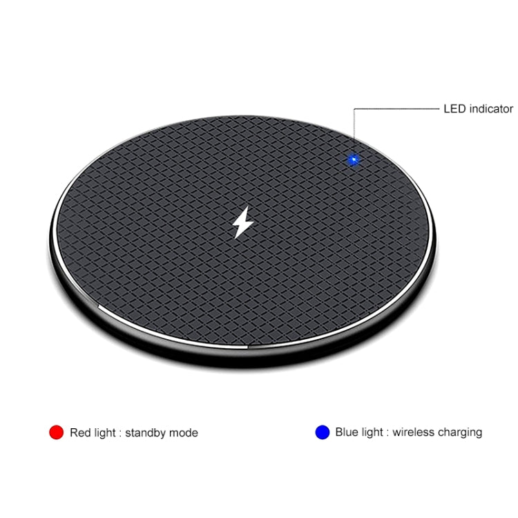 Caricabatterie wireless antiscivolo 10W ZEQI W11