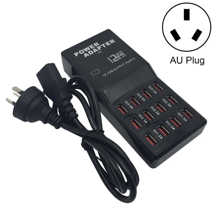 Caricatore intelligente da tavolo W-858 12 porte USB