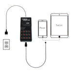 Caricatore da tavolo W-858 con 12 porte USB