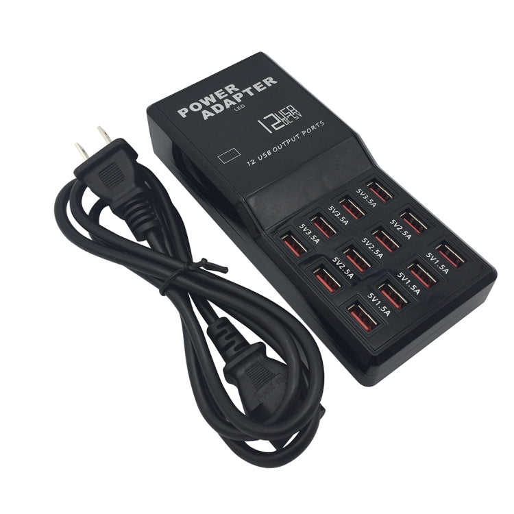 Caricatore da tavolo W-858 con 12 porte USB