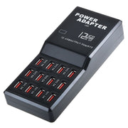 Caricatore da tavolo W-858 con 12 porte USB
