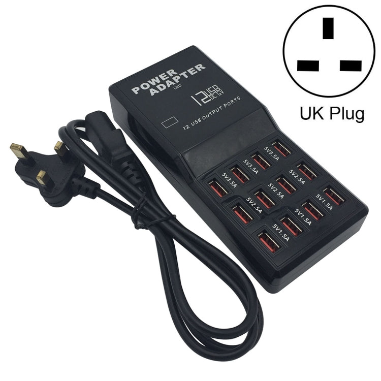 Caricatore intelligente da tavolo USB 12 porte