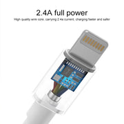Cavo dati ricarica rapida IVON CA73 2m 8 pin