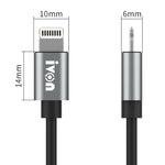 Cavo ricarica rapida Micro USB 2m 2.4A IVON CA73