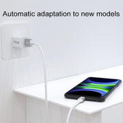 Cavo dati di ricarica rapida IVON CA73 2.4A Type-C / USB-C, lunghezza: 2 m, Type-C