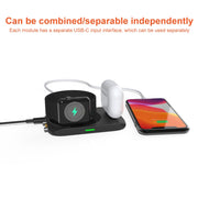 Stazione di ricarica wireless 4 in 1