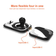 Stazione di ricarica wireless 4 in 1