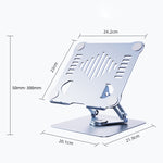 Supporto laptop triangolare regolabile R-JUST HZ39