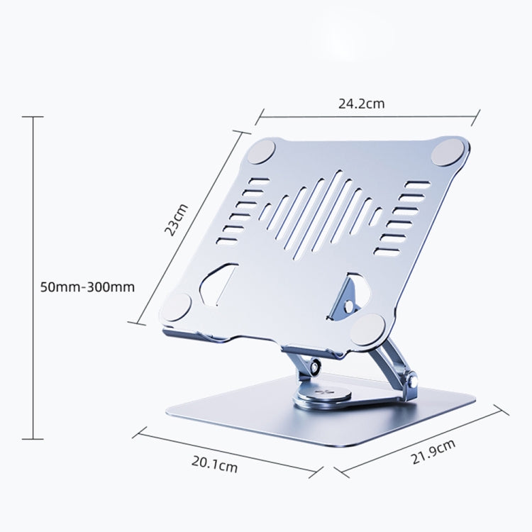 Supporto laptop triangolare regolabile R-JUST HZ39