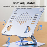 Supporto laptop triangolare regolabile R-JUST HZ39