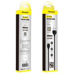 awei CL-63 Cavo dati in lega di alluminio di ricarica e trasmissione a 8 pin da 2,5 A, lunghezza: 1 m