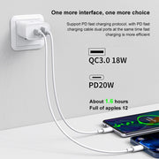Caricabatterie WK WP-U53 QC3.0 20W USB Type-C