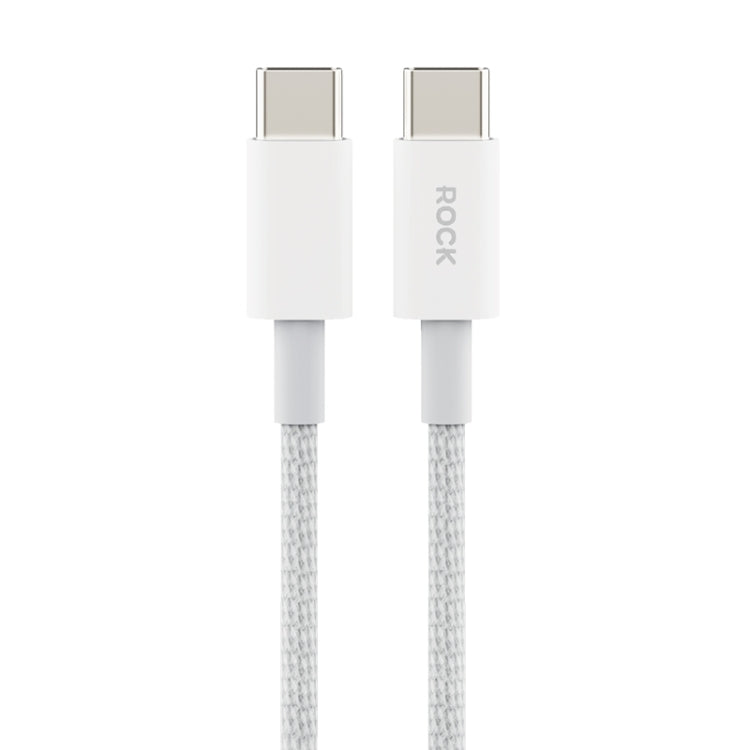 Cavo dati di ricarica rapida ROCK Z20 PD60W da USB-C/Type-C a USB-C/Type-C da 1 m, USB-C / Type-C to USB-C / Type-C