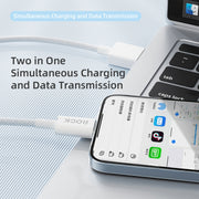 Cavo dati di ricarica rapida da USB a USB-C / Type-C ROCK Z20 da 1 m 6 A, USB to USB-C / Type-C