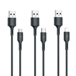 Cavo ricarica rapida USB a 8 pin WK 3A 1 metro