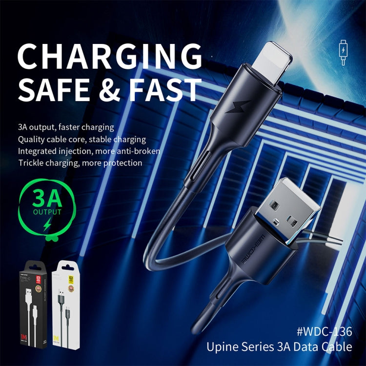 Cavo ricarica rapida USB a 8 pin WK 3A 1 metro
