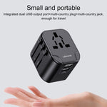 Caricabatterie da viaggio universale USAMS 12W con doppia porta U