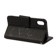 Custodia in pelle per iPhone X/XS con supporto