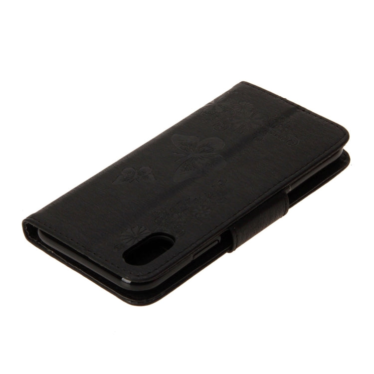Custodia in pelle per iPhone X e XS con chiusura orizzontale