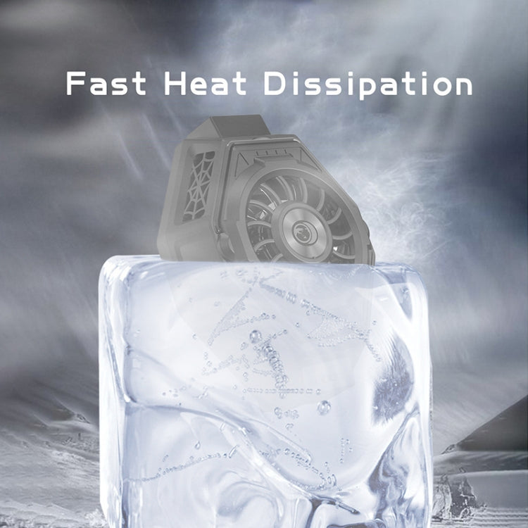 Ventola di raffreddamento con morsetto posteriore per radiatore a semiconduttore per giochi con trasmissione in diretta per telefono cellulare MB-F3