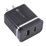 Caricabatterie rapido USB PD 20W con QC3.0
