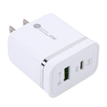 Caricabatterie rapido USB PD 20W con QC3.0