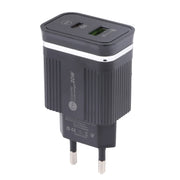 Caricabatterie rapido USB 20W con spina UE