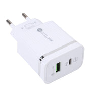Caricabatterie rapido USB 20W con spina UE