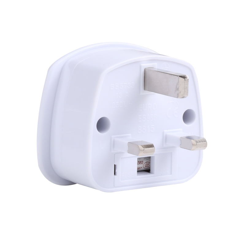 Convertitore di conversione di potenza da spina UK a spina UE da 250 V, UK Plug to EU Plug