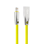 AWEI CL-95 USB a 8 pin portatile a ricarica rapida TPE + cavo dati in lega di alluminio, 2 A, lunghezza: 1 m