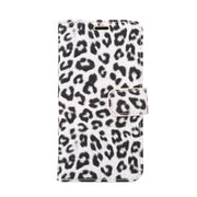 Custodia leopardata per iPhone X con supporto