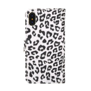 Custodia leopardata per iPhone X con supporto