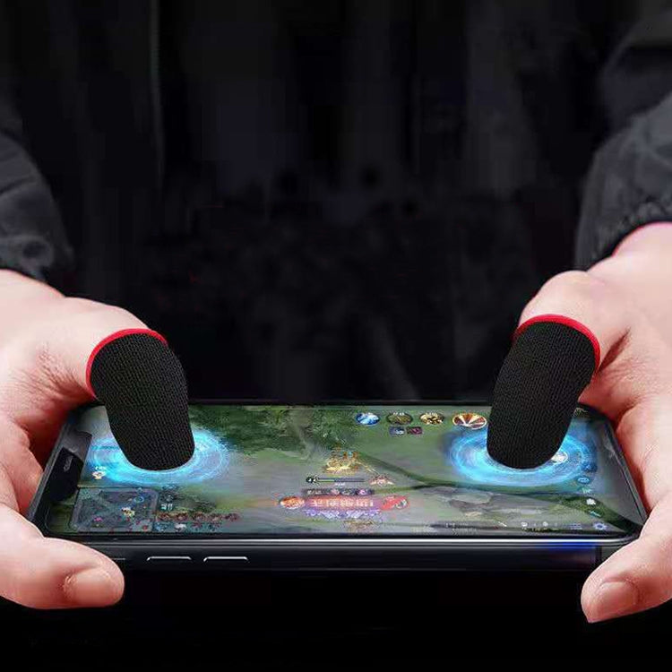 Copri dito da gioco antiscivolo in fibra d'argento