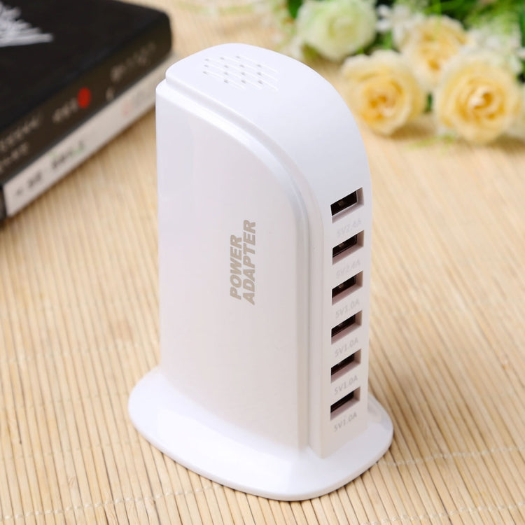 Caricabatterie dock USB 30W 6 porte ricarica rapida