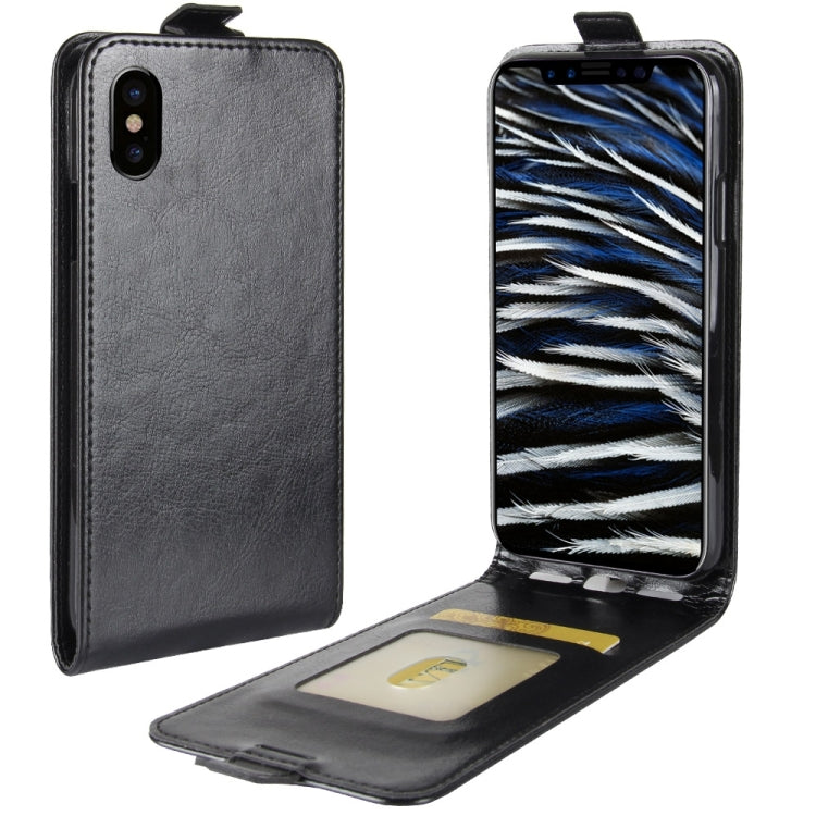 Custodia in pelle per iPhone X / XS con slot schede